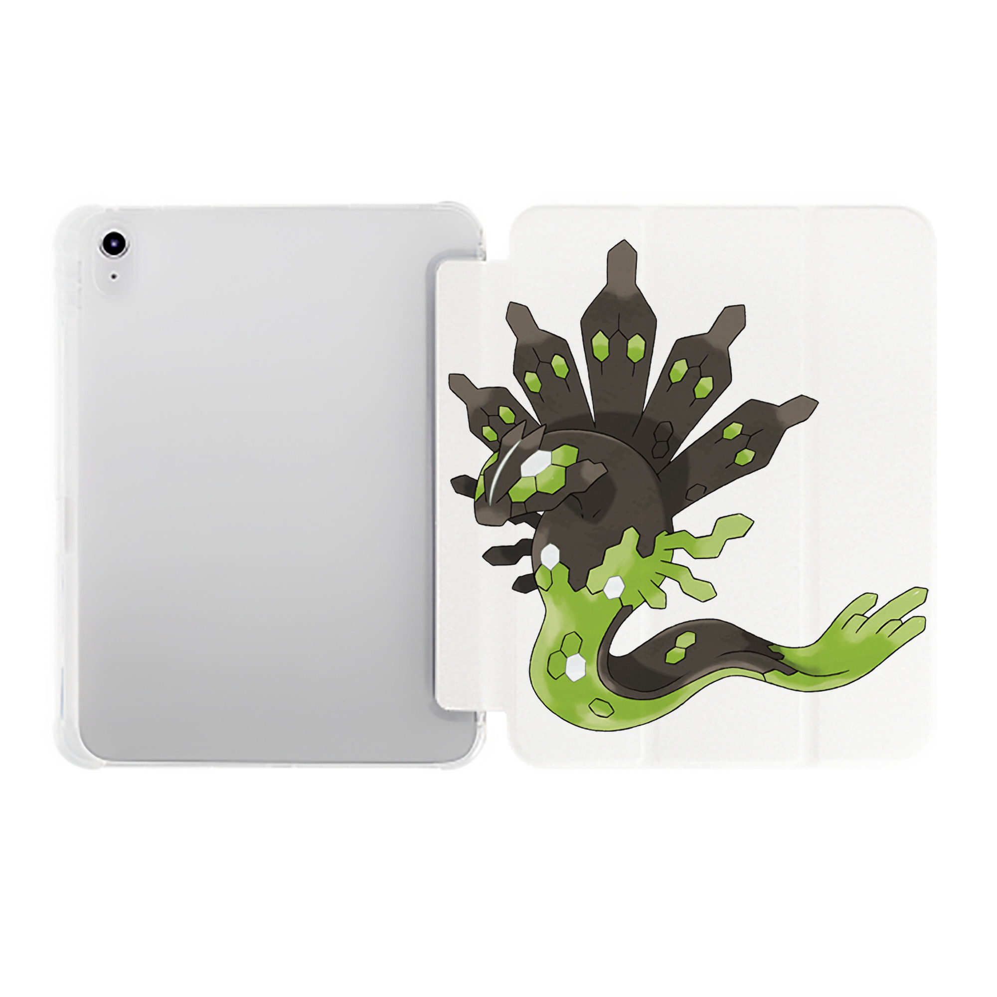 （画像用） ポケットモンスター Pokémon IPad ケース ペン収納付き 三つ折りスタンド PUレザー×シリコン 対応機種9.5/10.5/10.9インチ